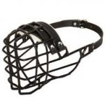 Winter Walking & Training Wire Basket Pitbull Muzzle with Padded Nose Area