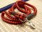 Decorated 20 mm Nylon Cord Pitbull Leash