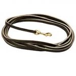 Extra Long Tracking Leather Dog Leash for Pitbull