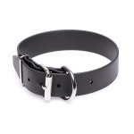Extra Wide Black Biothane Pitbull Collar