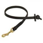 Professional Pocket Leather Pitbull Leash for Effective Training