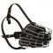 Fully Padded Wire Basket Pitbull Muzzle for Training/Walking