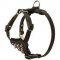 Fashionable Leather Pit Bull Puppy Harness with Spikes