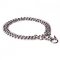 "Double Chain" Pit Bull Dog Stainless Steel Collar with 1/9 inch (3 mm) link diameter