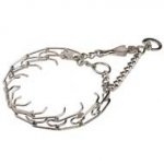 Pitbull Pinch Collar with Swivel and Small Quick Release Snap Hook