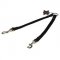 All Weather Stitched Nylon Dog Coupler for Walking 2 Pitbulls