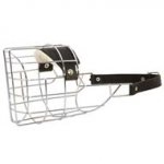 'The Silencer' Lightweight Wire Basket Canine Muzzle for Pitbulls