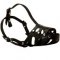 Anti Barking Leather Dog Muzzle for Pitbull Socializing