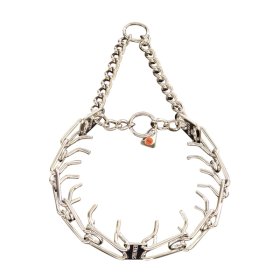 Stainless steel Pit Bull Pinch Prong Collar