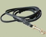 10 mm Braided Design Leather Pitbull Leash