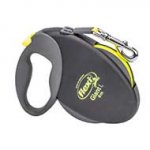 'Easy Walking' Retractable Nylon Pitbull Leash with Handy Braking System - Medium