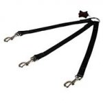 Triple Nylon Pitbull Leash Coupler for Easy Walking 3 Dogs
