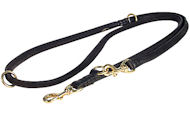 Universal Round Leather Pitbull Leash for Better Dog Control