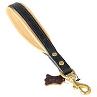 Short Leather Pitbull Leash for Proper Control of your Dog