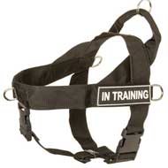 Practical Nylon Harness for SAR, Police, Servce Dogs and Training