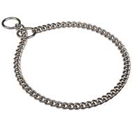 Bright Metal Pitbull Choke Collar for Training