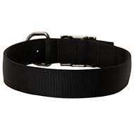 Durable Wide Nylon Pitbull Collar for Daily Walking and Traning