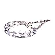 'Apple - Pie Behavior' Herm Sprenger Pitbull Pinch Collar - 3.2 mm (1/8 inch) prong diameter