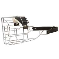 'The Silencer' Lightweight Wire Basket Canine Muzzle for Pitbulls