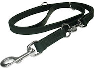 Multifunctional Leather Pitbull Leash with SS Snap Hook