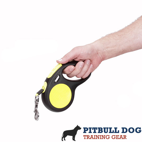 Neon Design Flexi Dog Lead for Daily Walking Medium Breeds