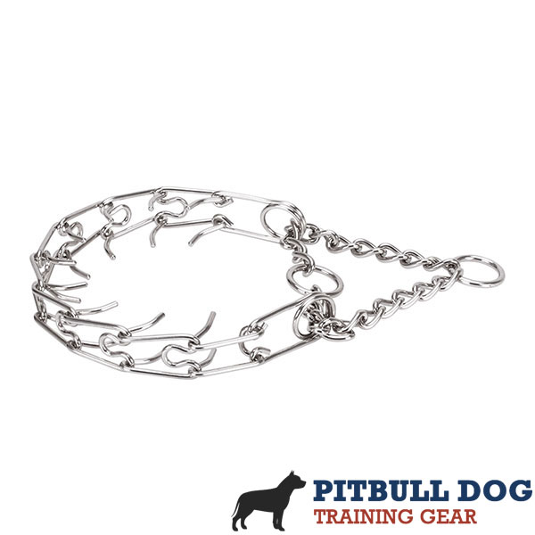 Strong O-ring for attaching a leash on stainless steel pinch collar