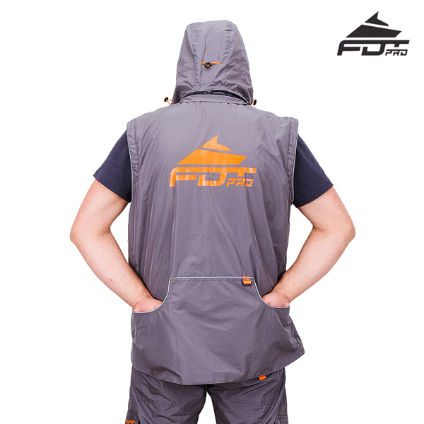Pro Dog Tracking Jacket with Side Pockets for All Weather