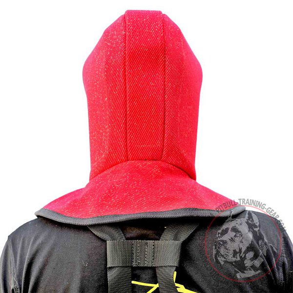 Head Neck French Linen Protector for Pit Bull Dog Training