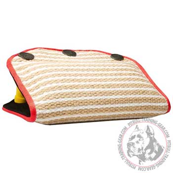 Durable Jute Puppy Bite Builder for Pitbull Training