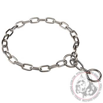 Walking/Training American Pit Bull Terrier  fur saver collar