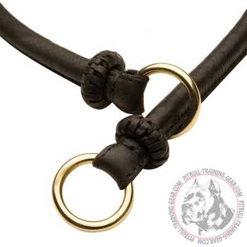 Gold-Like Brass Rings for Collar Tightness Regulation