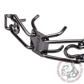 Detachable Steel Links of Pitbull Dog Prong Collar