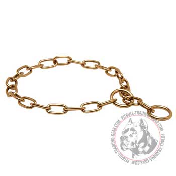  Curogan Pitbull Choke Collar with 3 mm Links