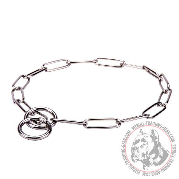 Pit Bull Fur Saver Choke Collar for Behavior Correction