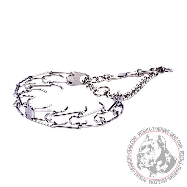Stainless Steel Pinch Collar for Pitbull Behavior Correction