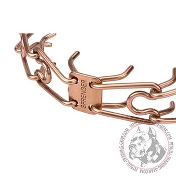 Replaceable Curogan Links of Dog Prong Collar
