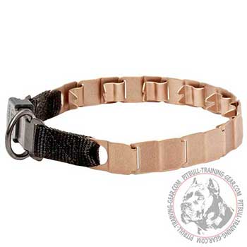 Curogan neck tech collar for Pitbulls