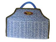 French Linen Dog Bite Developer Cover with Handle for Pitbull Training