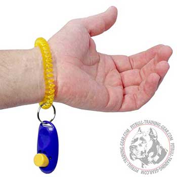 Pit Bull Compact Training Clicker Made of Plastic