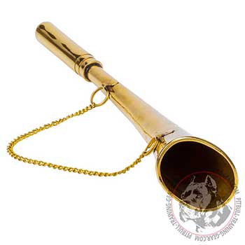 Pit Bull Brass Training Horn for Dog Hunting