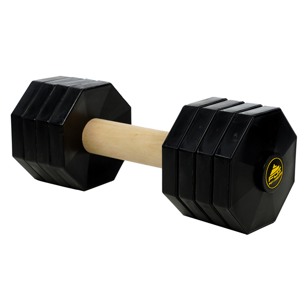 Dog Wooden Dumbbell for Pit Bulls