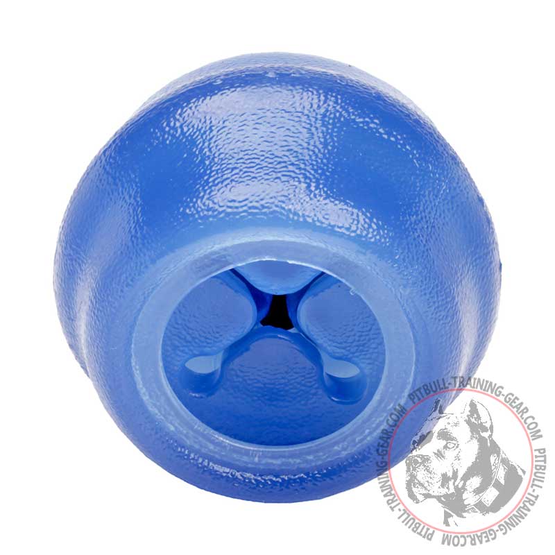Om Nom Nom' Small Dog Treat Dispenser Toy for Powerful Chewers - Small size