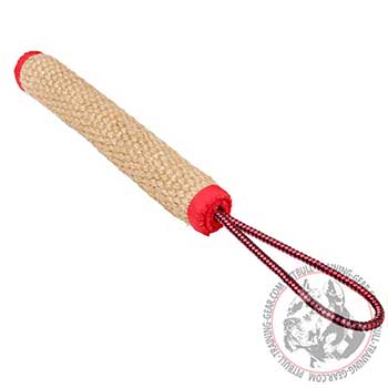 Dog bite roller of eco-safe jute