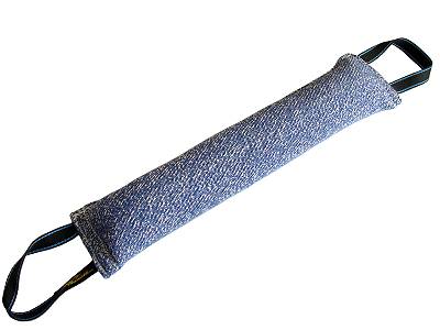 Narrow French Linen Pitbull Bite Tug for Training