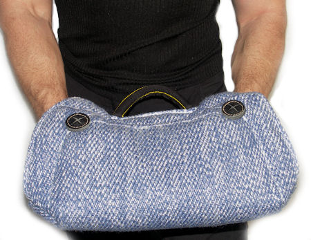 Strong Puppy and Young Dog Bite Builder made of French Linen