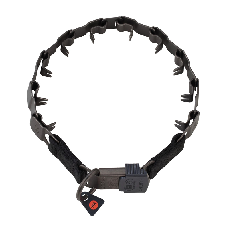 'Strength'n'Power' Pitbull Neck Tech Collar with Click Lock Buckle - 50050 (66) - Click Image to Close