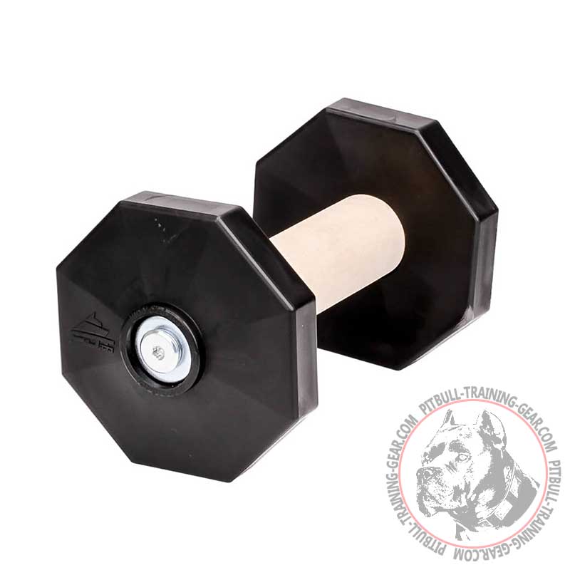 Pit Bull Training Wooden Dumbbell 1.4 lbs (650 g)