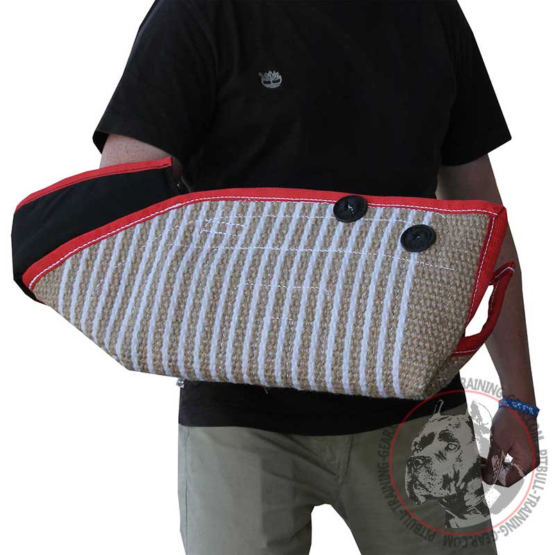 Jute Pitbull Bite Sleeve for Safe and Efficient Training
