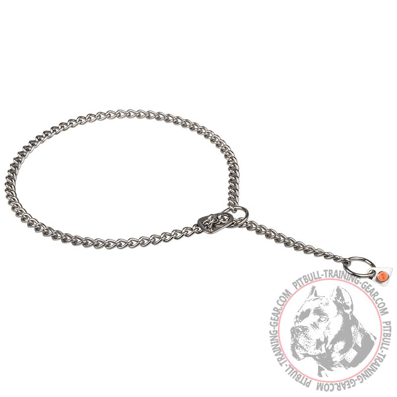 Strong Stainlees Steel Choke Dog Collar for Pitbull training