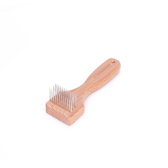 "Tidy Look" Wooden Brush/Comb With Metal Teeth for Pitbull